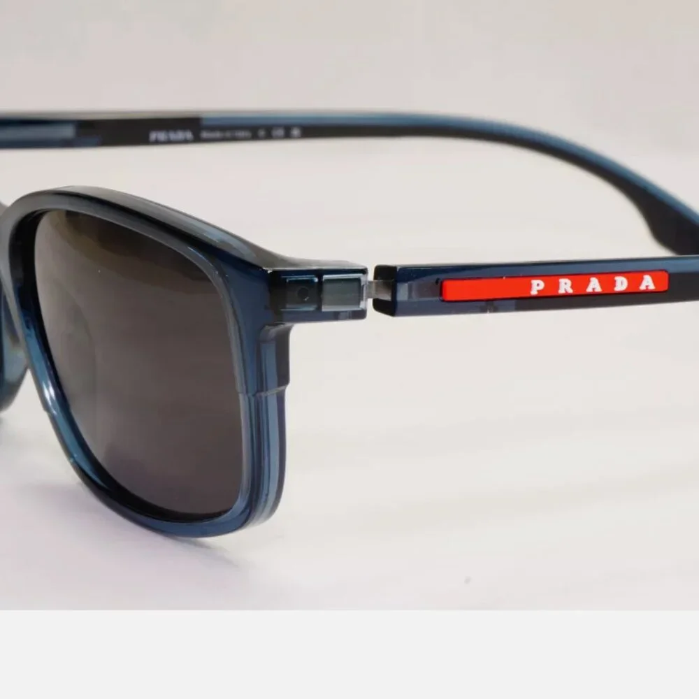 Prada Transparent Black Square Sunglasses